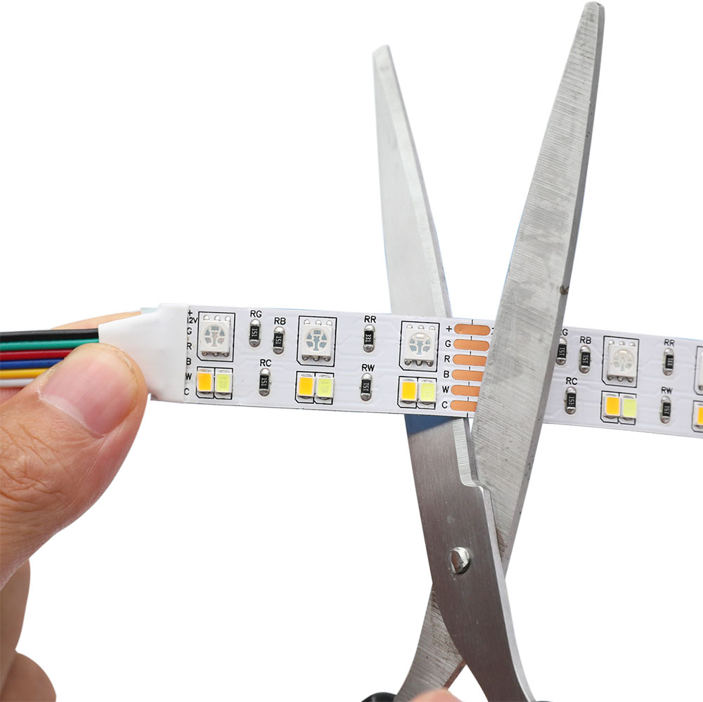 RGBWW 5050+2835 Color Change LED Lights - 16mm 12V LED Strip - 180LEDs/m High Density RGBWW 5050+2835 Color Change LED Lights - 16mm 12V LED Strip - 180LEDs/m High Density